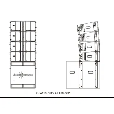 Профессиональный сабвуфер Audiocenter K-LA118